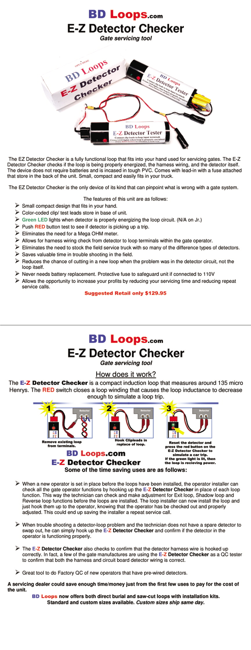 BD Detector Checkers