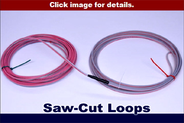 Saw cut loops