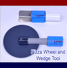 Pizza wedge and wedge tool